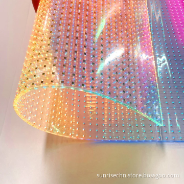 Outdoor & Indoor Transparent LED Film Display Panels: P6.5 1000*500mm with LED Strip Technology
